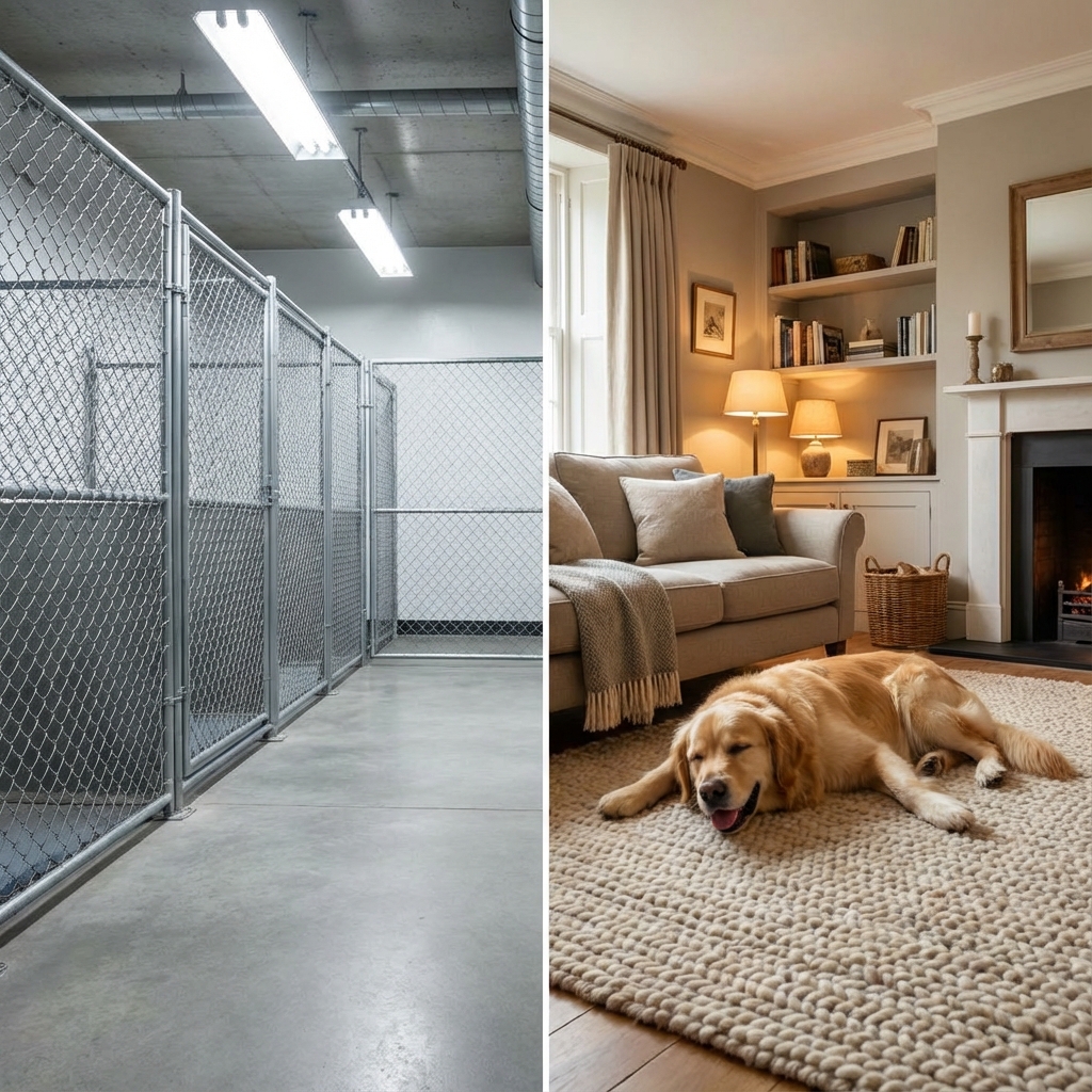 Kennel vs. In-Home Boarding: Which is Right for Your Dog?